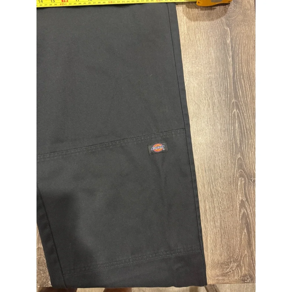 Dickies 85283BK Loose Fit Double Knee Work Pants Black Mens 44x30